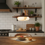 Load image into Gallery viewer, Alvara Modern Swing Arm Pendant Light – Adjustable Minimalist Accent for Desk and Living Room
