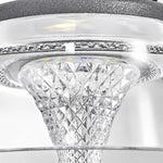 Cargar imagen en el visor de la Galería, Clear Solar Garden Lantern with Black Frame