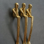 Afbeelding laden in galerijweergave, Gouden messing denker kastgrepen – metalen ladegrepen & kaptafelknoppen