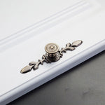 Load image into Gallery viewer, Modern Plate Flower Drawer Cabinet Handle