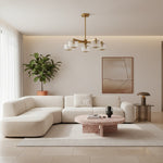 Afbeelding laden in galerijweergave, Canovus plafondlamp met geribbeld glas - industriële metalen woonkamerlamp