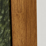 Cargar imagen en el visor de la Galería, Green jade and wood back detail