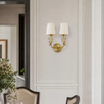 Cargar imagen en el visor de la Galería, Antler wall sconce in an elegant interior