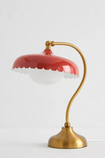 Load image into Gallery viewer, Rayla Scalloped Metal Shade Retro Task Lamp for Desk & Bedroom