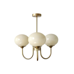 Cargar imagen en el visor de la Galería, Candelabro Moderno Marshmallow de Vidrio