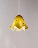 Cargar imagen en el visor de la galería, Lámpara colgante con pantalla floral Bellina Iluminación decorativa para el hogar