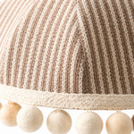 Charger l'image dans la visionneuse de la galerie, French Cream Pom Pom Fabric Pendant Light
