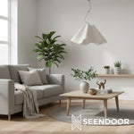 Load image into Gallery viewer, Oslan Elegant Scalloped Pendant Lamp for Kitchen & Living Room