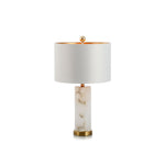 Bild in die Galerieansicht laden, Lineham Alabaster Tischlampe