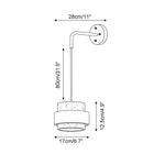 Load image into Gallery viewer, Cole Travertine Wall Lamp
