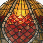 Afbeelding laden in galerijweergave, TF Orsino Decoratieve Tiffany Stijl Vloerlamp - Artistieke Glas-in-Lood Lamp voor Slaapkamer
