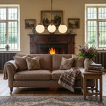 Load image into Gallery viewer, Glorica Glass Linear Modern Chandelier for Dining Room & Living Room