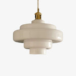 Load image into Gallery viewer, Bauhaus Vintage Style Colorful Glass Pendant Light Chrome Accent