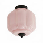 Load image into Gallery viewer, Vintage Eloise Milk Glass Flush Mount Ceiling Light - Vintage Charm Soft Glow