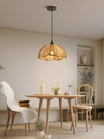 Bild in die Galerieansicht laden, Bloom Rattan Pendelleuchte