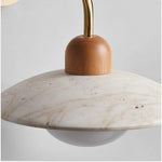 Afbeelding laden in galerijweergave, Discra Minimalistische Sculpturale Cirkelvormige Wandlamp — Natuurlijke Stijl Wandarmatuur voor Hal en Slaapkamer U18