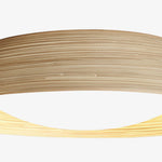 Load image into Gallery viewer, Bambori Japandi Style Bamboo Textured Ceiling Lamp - Natural Accent Light for Living Room
