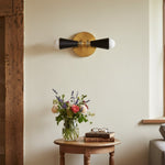 Load image into Gallery viewer, Pyralis Cone Art Deco Wall Light - Multi-Directional Sconce for Vanity or Wall