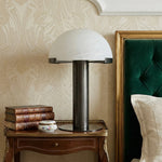 Bild in die Galerieansicht laden, Virelith Moderne Zeitgenössische Tischlampe – Elegante Metallbasis Schreibtischlampe für Schlafzimmer und Lounge