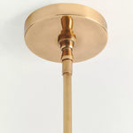 Afbeelding laden in galerijweergave, Foldray geschulpte lineaire kroonluchter - leerstijl voor eetkamer