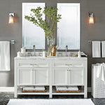 Load image into Gallery viewer, Derlina Classic Multi-head Glass Shade Wall Lamp for Bathroom & Bedroom