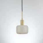 Load image into Gallery viewer, Velia Acorn Alabaster Minimalist Pendant Light