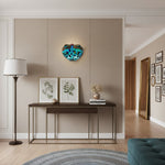 Afbeelding laden in galerijweergave, TF Dragonfly patroon wandlamp – Klassiek handgesneden glas-in-lood voor gangen en slaapkamers