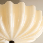 Load image into Gallery viewer, Durnic Cream Style Ceiling Light – French Vintage Flush Mount Ceiling Light for Bedroom