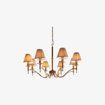 Afbeelding laden in galerijweergave, Tela Tijdloze Klassieke Elegante Multi Arm Stanford Kroonluchter - Metaal Stoffering Verlichting voor Woonkamer