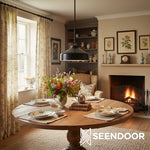 Load image into Gallery viewer, Hanton Modern Linear Hanging Light – Damp Rated for Kitchen & Bathroom