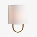 Bild in die Galerieansicht laden, Nolvara Elegante Wandleuchte mit weichem Schirm und Metallarm