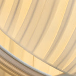 Load image into Gallery viewer, Pleated fabric shade texture detail