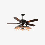 Cargar imagen en el visor de la Galería, Industrial ceiling fan light product image