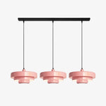 Load image into Gallery viewer, Malero Triple Layer Macarons Pendant Light - Modern Disc Form Lighting for Dining Room or Lounge N52