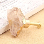 Load image into Gallery viewer, Gold Crystal Cabinet Knobs – Luxury Drawer & Closet Door Knobs