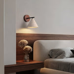 Cargar imagen en el visor de la Galería, Lámpara de Pared LED de Travertino Amarillo en Forma de Cono