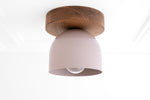 Load image into Gallery viewer, Metio Dome Bowl Shape Modern Flush Mount for Bedroom & Living Room