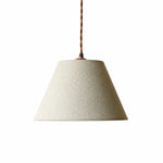 Cargar imagen en el visor de la Galería, Eaveside Skirt Vintage Fabric Shade Pendant Light - Sage Beige