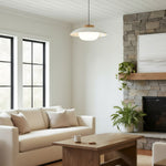 Afbeelding laden in galerijweergave, Oribela Moderne Minimalistische Hanglamp - Hedendaagse Schotelstijl Verlichting voor Wonen of Eten