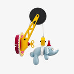 Cargar imagen en el visor de la Galería, Yellow crane and blue elephant color SKU image