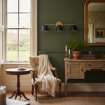 Afbeelding laden in galerijweergave, Metio Dome Halfronde Vorm – Strakke Industriële Wandlamp voor Badkamer