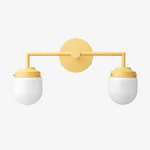 Load image into Gallery viewer, Opalume Globe Shade Modern Vanity Light for Bathroom & Dressing Room