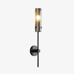 Carica l'immagine nella visualizzazione Galleria, Copper black alabaster wall sconce with one light head