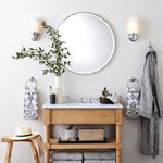 Load image into Gallery viewer, Kalvora Curved Arm Design Modern Wall Sconce for Bedroom & Living Room