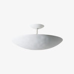 Charger l'image dans le visualiseur de la galerie, Plafonnier encastré Plara - Luminaire de plafond en métal en forme de dôme arrondi et minimaliste pour couloir