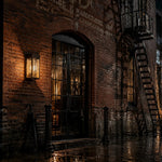 Załaduj obraz do przeglądarki galerii, Brick exterior wall scene