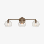Bild in die Galerieansicht laden, Auruca Globe Wall Light Bellflower Inspired Shape - Minimalist Metal Glass Sconce for Living Room