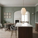 Load image into Gallery viewer, Vexrona Glass Pendant Lamp - Elegant Adjustable Metal Hanging Rod for Living Room and Bar