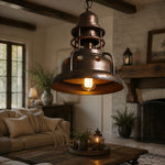 Load image into Gallery viewer, Vintage Industrial Iron Pendant Light