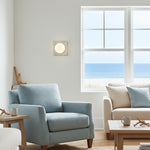 Carica immagine nel visualizzatore della Galleria, Applique da parete Vellaro in vetro e metallo - Stile senza tempo per l'illuminazione di cucina e ufficio